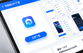 电脑端APP下载界面展示图